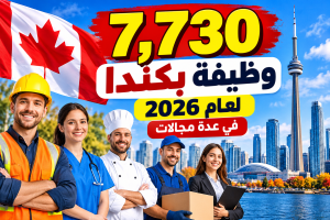 مطلوب 7,730 وظيفة بكندا لعام 2026 في عدة مجالات